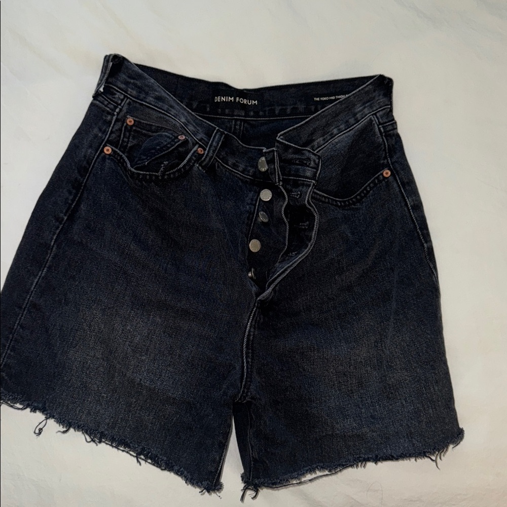 Denim Forum Dark Wash Shorts

Basically brand new worn once now too small for me